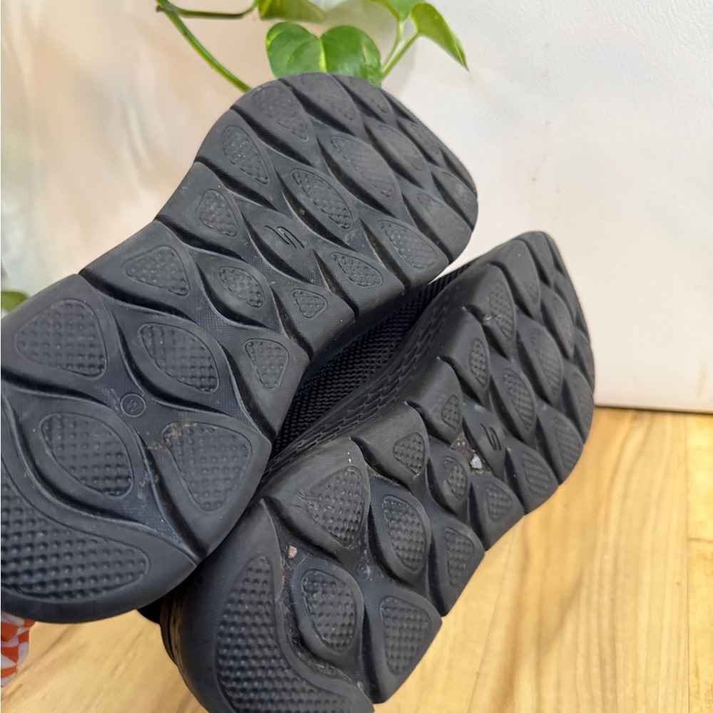 Skechers Black GOwalk Mesh Slip-On Sneakers - Picture 4 of 11